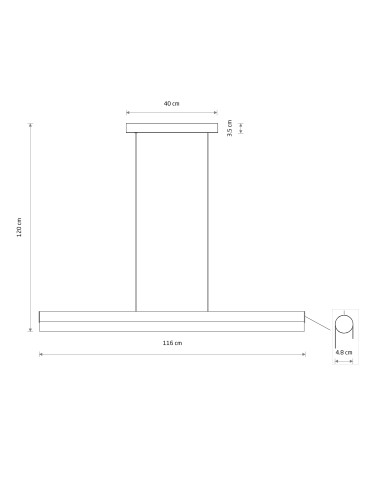 Nowodvorski CL Q LED PRO Oświetlenie komercyjne Plafony LED Max moc 31W LED 3000K Biały 8253 - produkt 2