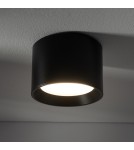 Hermetic ceiling luminaires - Nowodvorski MAUN IP54 Spot Surface Mounted Max wattage 12W only LED GX53 Black 10482 - product 2