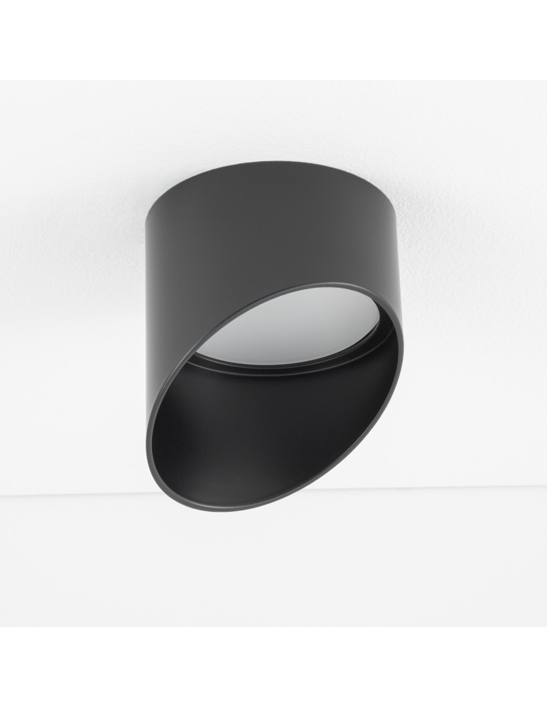 Decorative flush-mounted lamps - Nowodvorski HVAR Spot Concealed Max wattage 12W only LED GX53 Black 10487 - product kolory-swiatla.pl 6