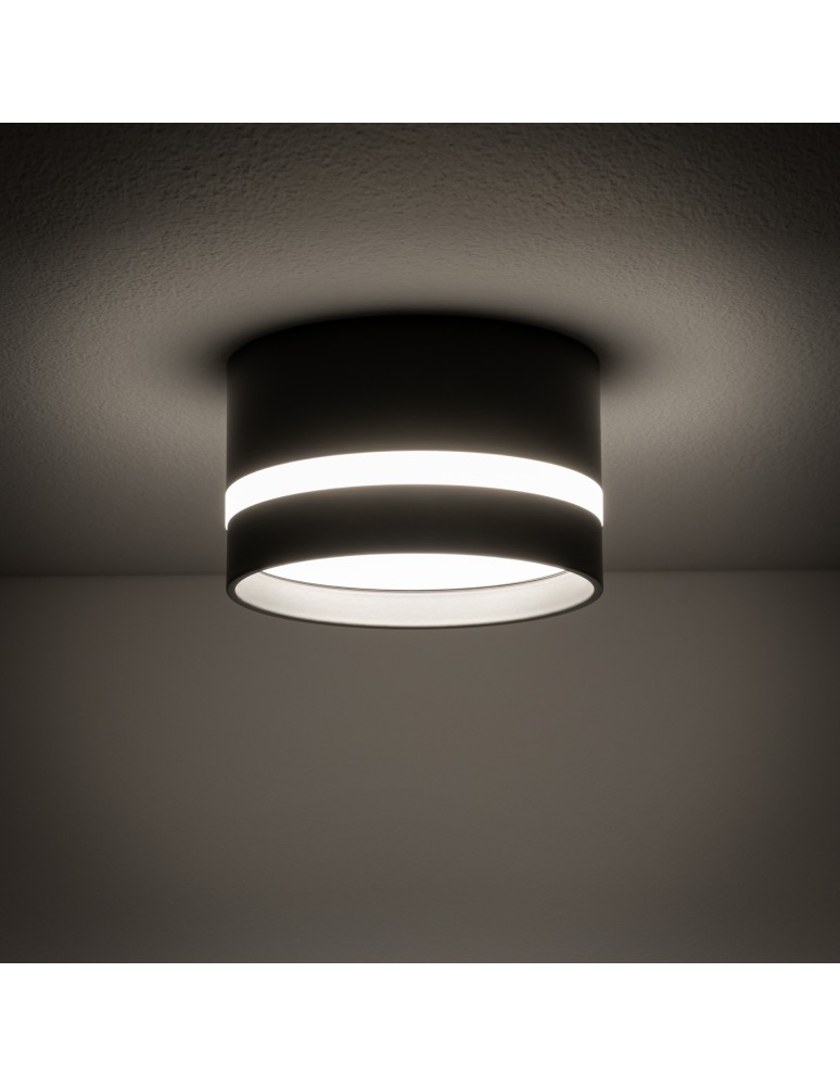 Decorative flush-mounted lamps - Nowodvorski MURTER Spot Concealed Max wattage 12W only LED GX53 Black 10489 - product kolory-swiatla.pl 2