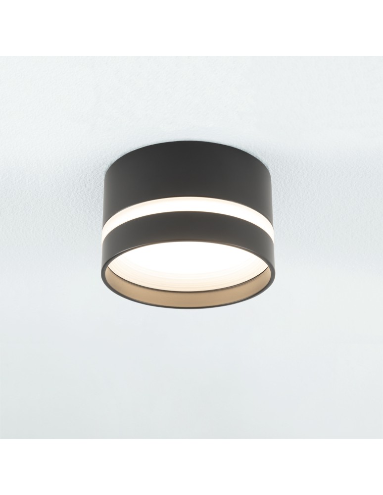 Decorative flush-mounted lamps - Nowodvorski MURTER Spot Concealed Max wattage 12W only LED GX53 Black 10489 - product kolory-swiatla.pl 5