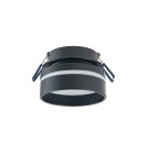 Decorative flush-mounted lamps - Nowodvorski MLJET Spot Flush Mounted Max wattage 10W only LED GU10 Black 10493 - product 1