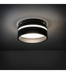 Decorative flush-mounted lamps - Nowodvorski MLJET Spot Flush Mounted Max wattage 10W only LED GU10 Black 10493 - product 2