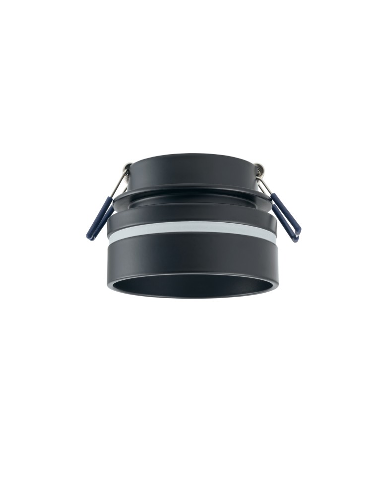 Decorative flush-mounted lamps - Nowodvorski MLJET Spot Flush Mounted Max wattage 10W only LED GU10 Black 10493 - product kolory-swiatla.pl 4