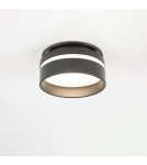 Decorative flush-mounted lamps - Nowodvorski MLJET Spot Flush Mounted Max wattage 10W only LED GU10 Black 10493 - product 6