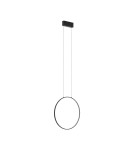 Pendant lamps circles - Nowodvorski CIRCOLO LED S Ceiling Pendant Max power 18W LED 3000K Black 10810 - product 1