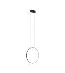 Pendant lamps circles - Nowodvorski CIRCOLO LED S Ceiling Pendant Max power 18W LED 3000K Black 10810 - product 2
