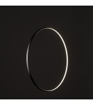 Pendant lamps circles - Nowodvorski CIRCOLO LED S Ceiling Pendant Max power 18W LED 3000K Black 10810 - product 3