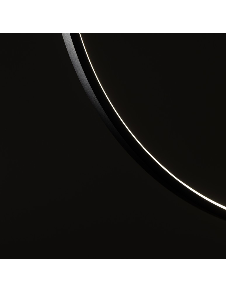 Pendant lamps circles - Nowodvorski CIRCOLO LED S Ceiling Pendant Max power 18W LED 3000K Black 10810 - product kolory-swiatla.pl 6