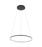 Pendant lamps circles - Nowodvorski CIRCOLO LED M Ceiling Pendant Max wattage 21W LED 3000K Black 10812 - product 1