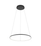 Pendant lamps circles - Nowodvorski CIRCOLO LED M Ceiling Pendant Max wattage 21W LED 3000K Black 10812 - product 2