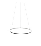 Pendant lamps circles - Nowodvorski CIRCOLO LED M Ceiling Pendant Max wattage 21W LED 3000K Black 10812 - product 3