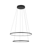 Pendant lamps circles - Nowodvorski CIRCOLO LED Pendant Ceiling Max wattage 35W LED 3000K Black 10814 - product 1