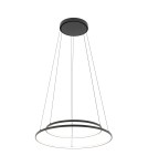 Pendant lamps circles - Nowodvorski CIRCOLO LED Pendant Ceiling Max wattage 35W LED 3000K Black 10814 - product 6