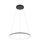 Pendant lamps circles - Nowodvorski CIRCOLO LED M Ceiling Pendant Max power 21W LED 4000K Black 10862 - product 2