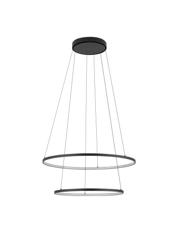 Nowodvorski CIRCOLO LED Pendant Ceiling Max wattage 35W LED 4000K Black 10864