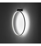 Ring ceiling lamps - Nowodvorski CIRCOLO LED M Ceiling Plafond Max power 21W LED 4000K Black 10865 - product 3