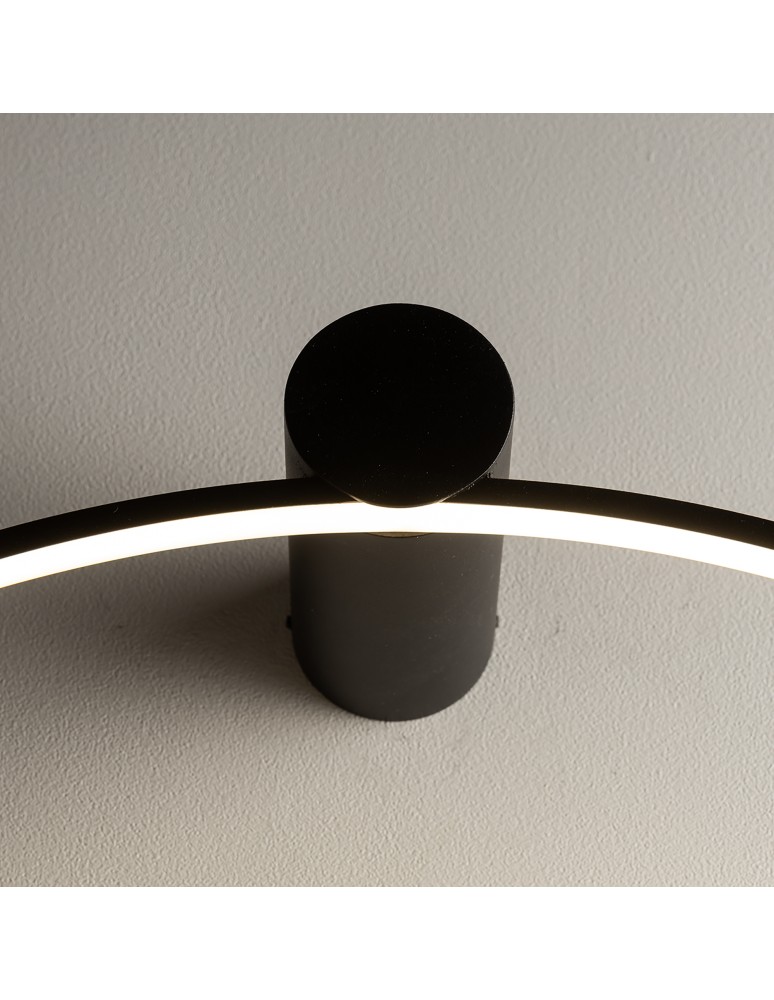 Ring ceiling lamps - Nowodvorski CIRCOLO LED M Ceiling Plafond Max power 21W LED 4000K Black 10865 - product kolory-swiatla.pl 4