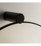 Ring ceiling lamps - Nowodvorski CIRCOLO LED M Ceiling Plafond Max power 21W LED 4000K Black 10865 - product 5