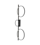 Ring ceiling lamps - Nowodvorski CIRCOLO LED Ceiling Plafond Max power 33W LED 4000K Black 10866 - product 2