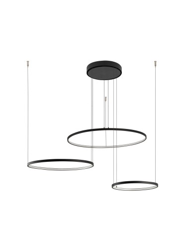 Nowodvorski CIRCOLO LED Pendant Ceiling Max power 45W LED 4000K Black 10867