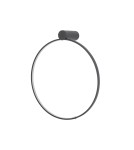 Ring ceiling lamps - Nowodvorski CIRCOLO LED S Ceiling Plafond Max power 18W LED 3000K Black 10928 - product 2