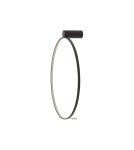Ring ceiling lamps - Nowodvorski CIRCOLO LED S Ceiling Plafond Max power 18W LED 4000K Black 10930 - product 1