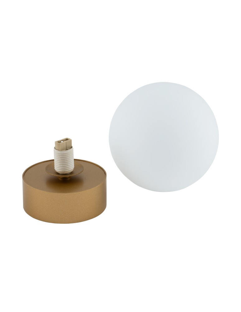 Ceiling lamps spheres - Nowodvorski KIER S Ceiling Plafond/Surround Max wattage 12W G9 Satin Gold 10623 - product kolory-swiatla.pl 5