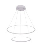 Pendant lamps circles - Milagro ORION WHITE EXTERNO 53W LED Pendant Lamp ML3849 - product 1