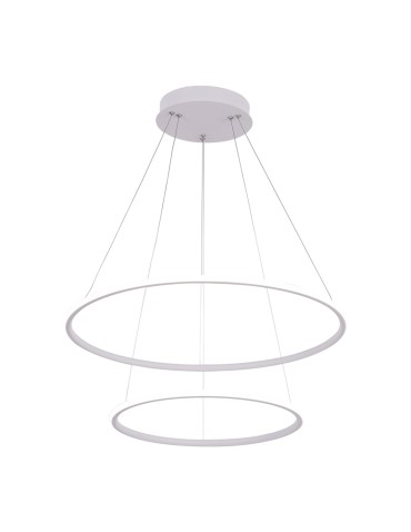 Milagro Lampa Wisząca ORION WHITE EXTERNO 53W LED ML3849