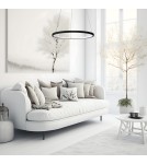 Pendant lamps circles - Milagro ROTONDA BLACK 27W LED pendant lamp ML7939 - product 4