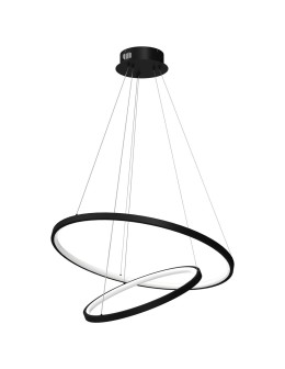 Milagro Lampa wisząca ROTONDA BLACK 51W LED ML7942