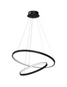 Milagro Lampa wisząca ROTONDA BLACK 51W LED ML7942