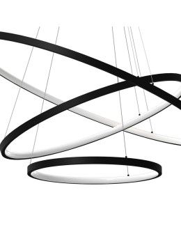 Milagro Lampa wisząca ROTONDA BLACK 93W LED ML7945 - produkt 2