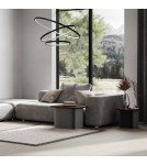 Pendant lamps circles - Milagro ROTONDA BLACK 93W LED pendant lamp ML7945 - product 5