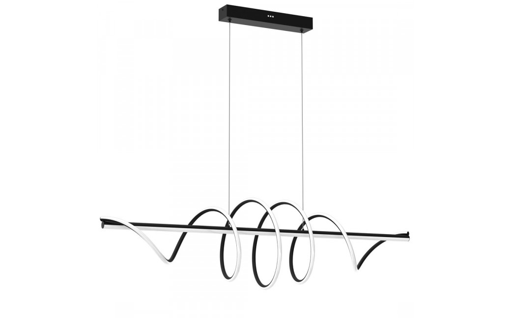 Milagro Lampa Wisząca TWIST BLACK 90W LED ML8608