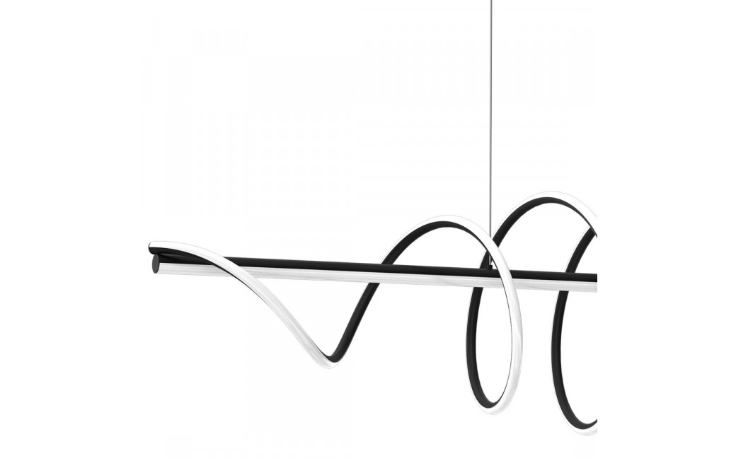 Milagro Lampa Wisząca TWIST BLACK 90W LED ML8608