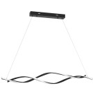 Pendant lamps over the island - Milagro GRANT BLACK 38W LED Pendant Lamp ML8609 - product 6