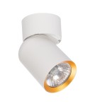 Adjustable ceiling lamps - spots - Milagro Spot Andy 1xGU10 White + Gold ML9932 - product 1