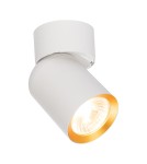 Adjustable ceiling lamps - spots - Milagro Spot Andy 1xGU10 White + Gold ML9932 - product 2