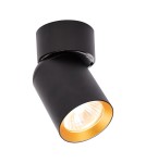 Adjustable ceiling lamps - spots - Milagro Spot Andy 1xGU10 Black + Gold ML9933 - product 2