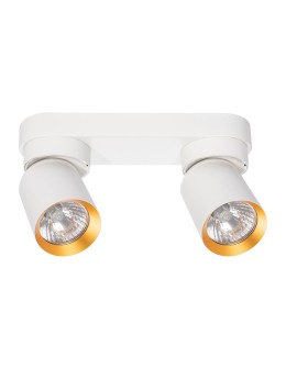 Milagro Andy Ceiling Lamp 2xGU10 White + Gold ML9934