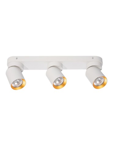 Milagro Andy Ceiling Lamp 3xGU10 White + Gold ML9936