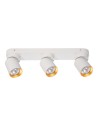 Milagro Andy Ceiling Lamp 3xGU10 White + Gold ML9936