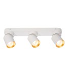 Adjustable ceiling lamps - spots - Milagro Andy Ceiling Lamp 3xGU10 White + Gold ML9936 - product 2