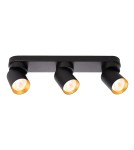 Adjustable ceiling lamps - spots - Milagro Andy Ceiling Lamp 3xGU10 Black + Gold ML9937 - product 2