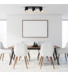 Adjustable ceiling lamps - spots - Milagro Andy Ceiling Lamp 3xGU10 Black + Gold ML9937 - product 3