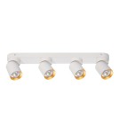 Adjustable ceiling lamps - spots - Milagro Andy Ceiling Lamp 4xGU10 White + Gold ML9938 - product 1
