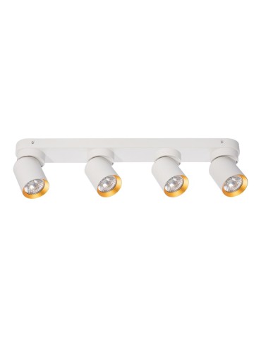 Milagro Andy Ceiling Lamp 4xGU10 White + Gold ML9938