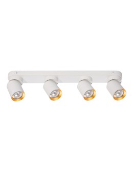 Milagro Andy Ceiling Lamp 4xGU10 White + Gold ML9938